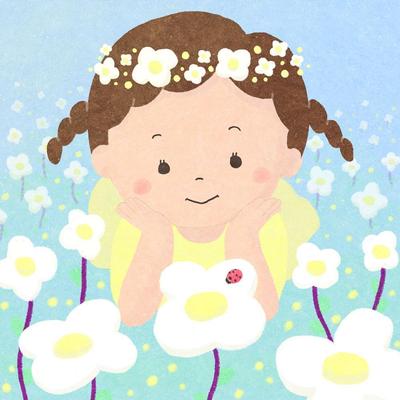 ゆるふわな絵本テイストのイラスト挿絵