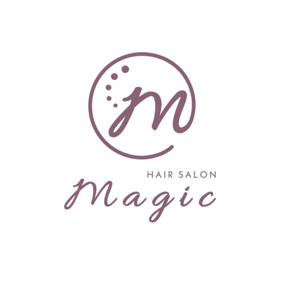 Hair Salon Magicのロゴ制作