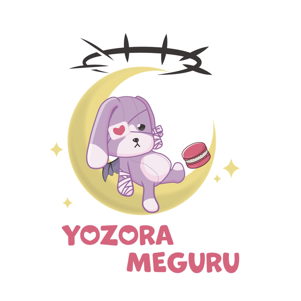 yozora meguru　ロゴ・イラスト作成