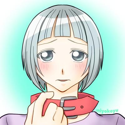 白髪の女の子