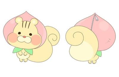かぶりももりすちゃん