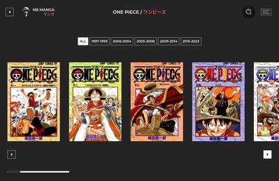 NB Manga one piece volume