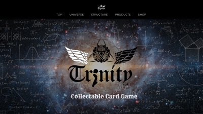 株式会社 Bracing Tune様 TRINITYカードゲームLP