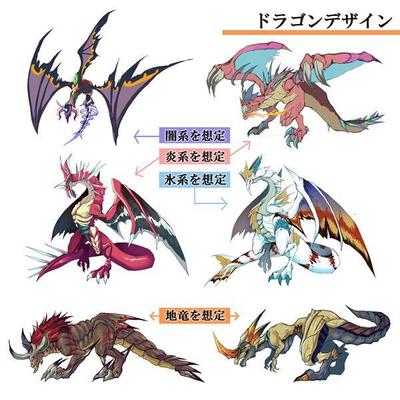 【モンスターデザイン】ドラゴン