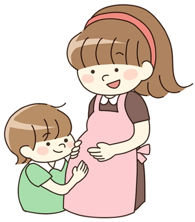 妊婦と子供２
