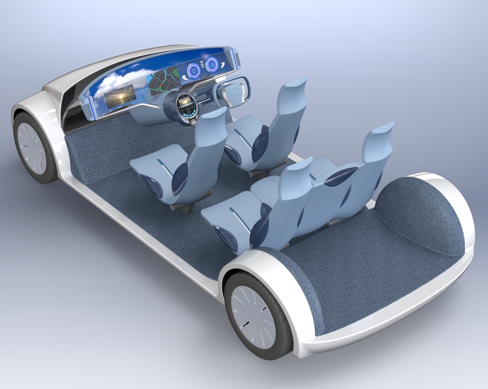 Mobility Interior concept model 01