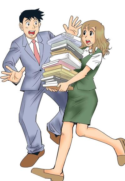 ビジネス漫画イラスト