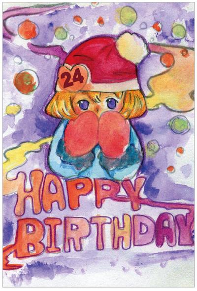 white birthday