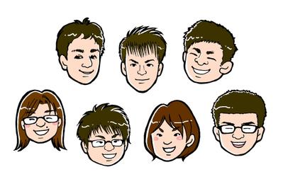 似顔絵アイコン