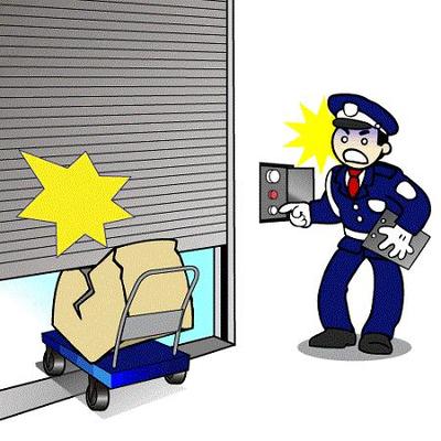 シャッター事故事例