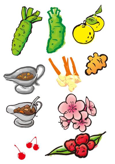食品等イラスト