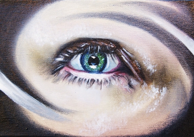 緑の目の女
