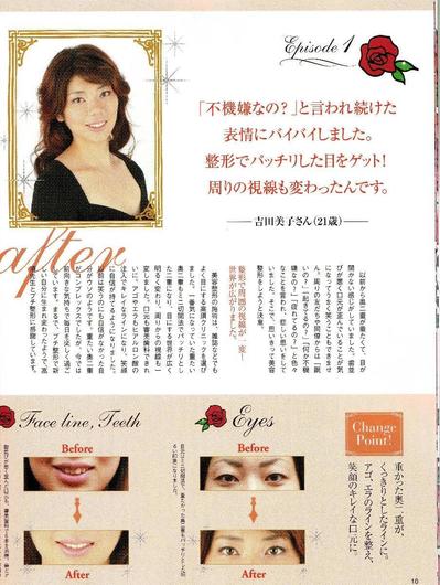 美容系雑誌のライティング