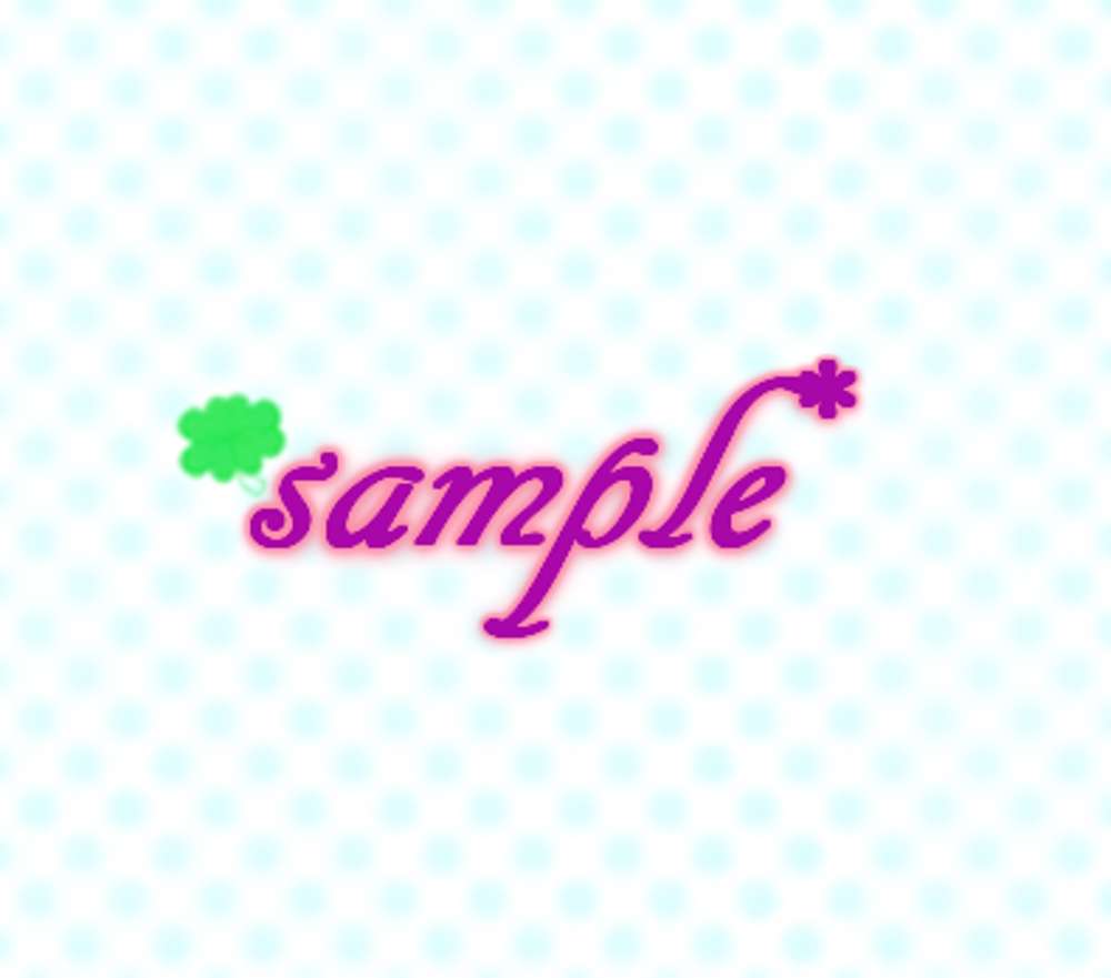 sampleロゴ