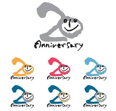 ２０周年ロゴ