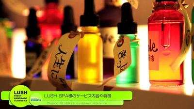 リザーブリンク様 サービス説明映像〜LUSH SPA様 インタビュー