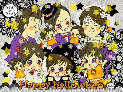 ハロウィンイラストカット