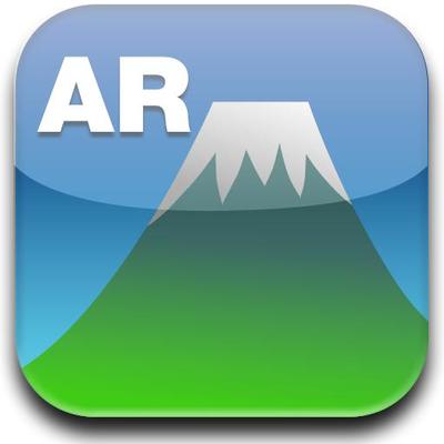 iPhoneアプリ　AR 山