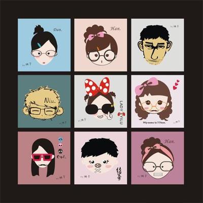 似顔絵B