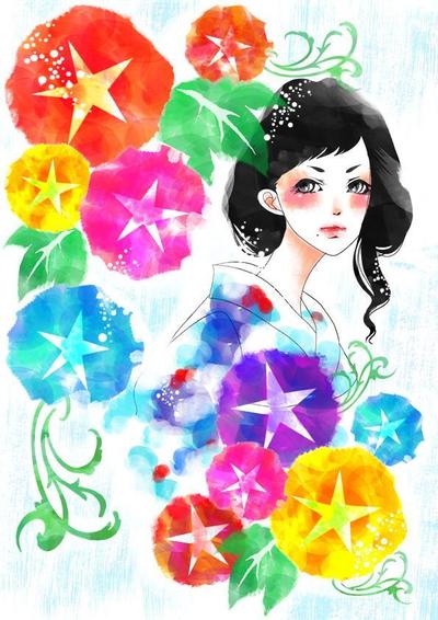 凛として涼。