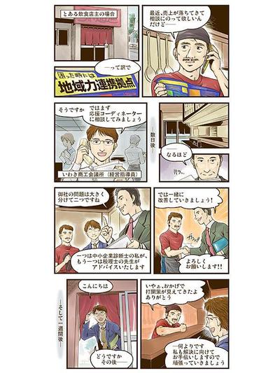 パンフレット用マンガ