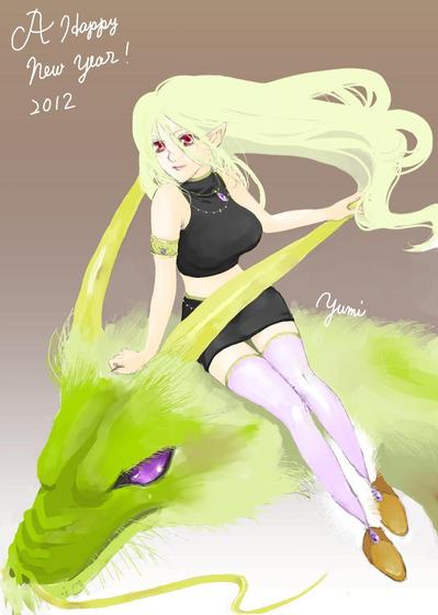 2012年賀状（私信用）