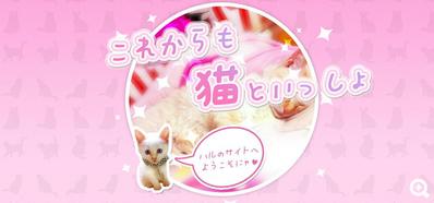 Webサイト「これからも猫といっしょ」
