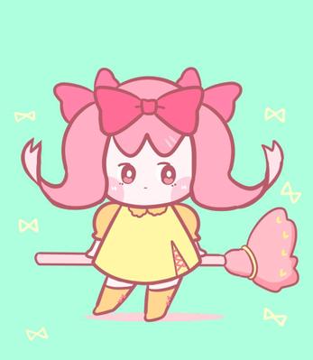 可愛いをイメージ化したキャラクターデザインをしました