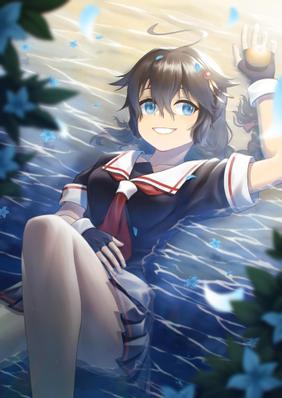 艦隊これくしょん「時雨改三」イラストを制作しました