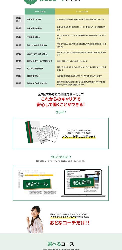 【LP】ビジネスパーソナルトレーニングのLPを制作しました