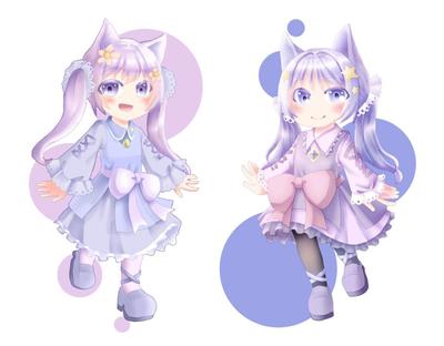 今までに描いたイラストです。オリジナルキャラクターをメインに過去3カ月以内に描いたイラストをまとめました