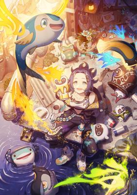 オリジナルイラストを制作しました