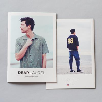 「DEAR LAUREL」のLOOK BOOKを制作しました