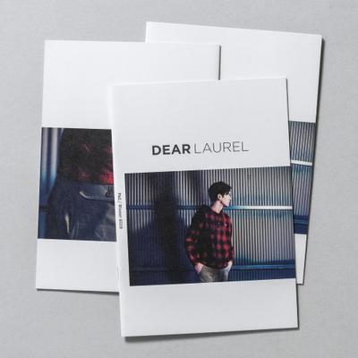 「DEAR LAUREL」のLOOK BOOKを制作しました