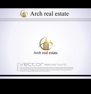 不動産会社のロゴを作成しました