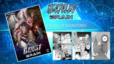 Sci-fi Manga"Recycled Brain"が英語圏（アメリカ市場含む）で商業発売されました