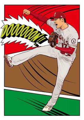 「大谷翔平常識を越えた100の秘密」書籍イラスト制作いたしました