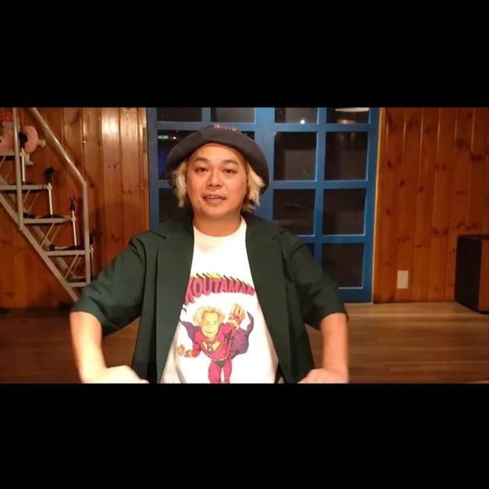 中山功太さんが着るTシャツをデザインさせていただきました