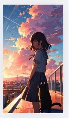 ジブリ風アニメーション：心温まる物語の創作ました