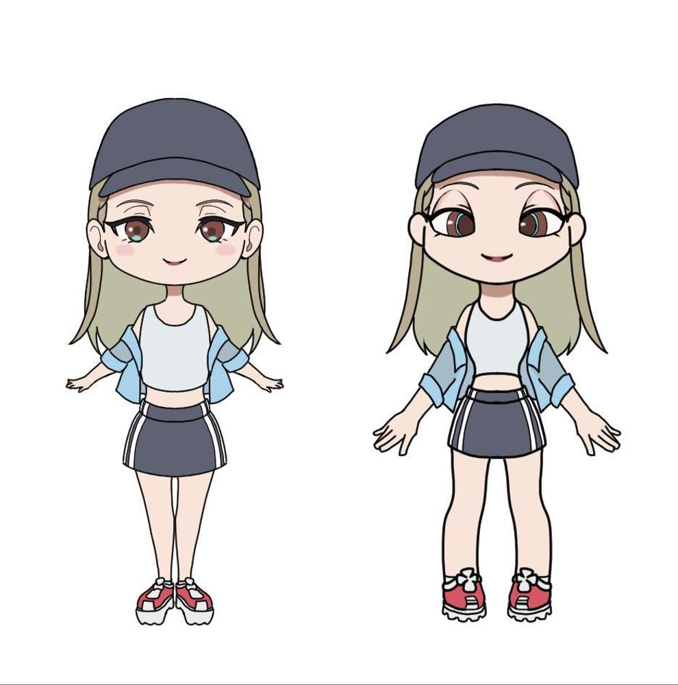 オリジナルキャラクターを制作しました