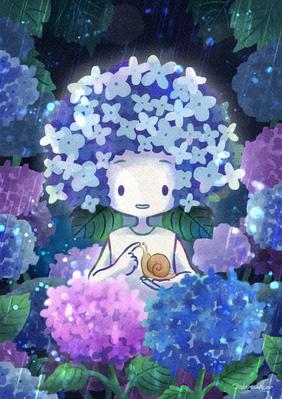 【オリジナル集/デジタル】個人制作のメルヘンなイラスト制作しました