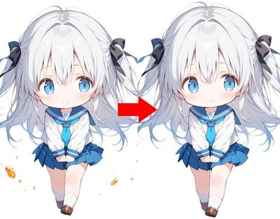 生成AIによる画像生成および出力画像の編集作業をしました