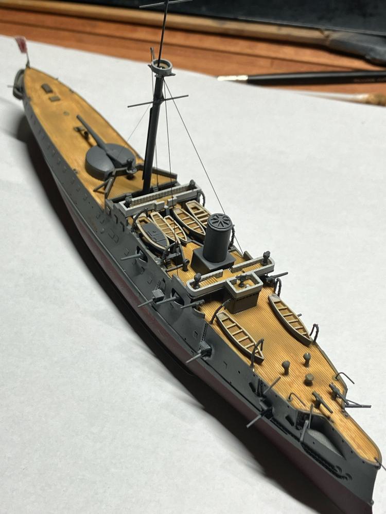 フォーサイト・シールズモデルズ 1/500 日本海軍二等巡洋艦 松島をご依頼頂きました