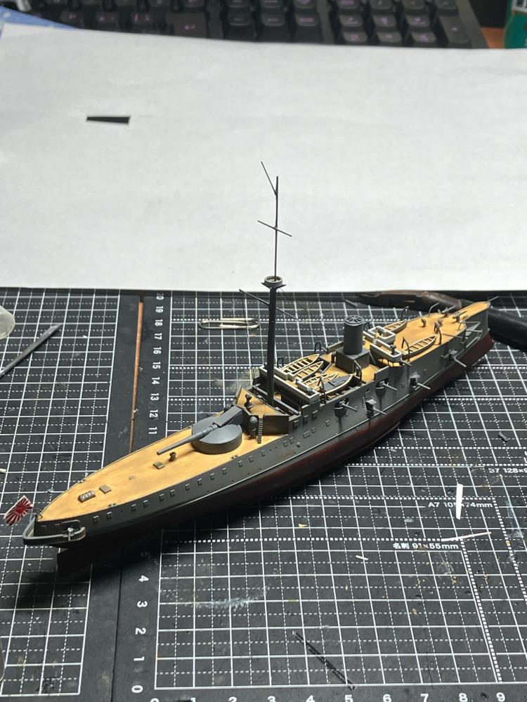 フォーサイト・シールズモデルズ 1/500 日本海軍二等巡洋艦 松島をご依頼頂きました