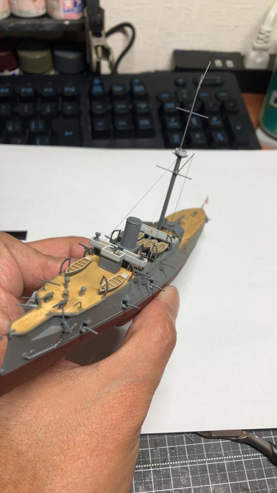 フォーサイト・シールズモデルズ 1/500 日本海軍二等巡洋艦 松島をご依頼頂きました