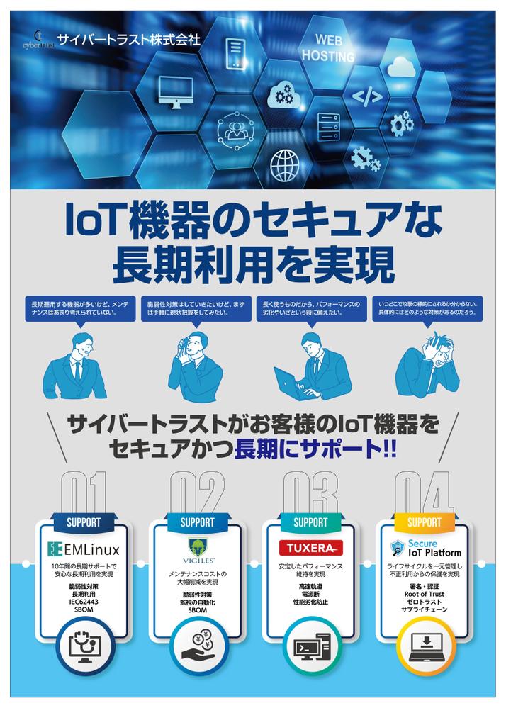 IT/システム　製品紹介のフライヤーデザインしました