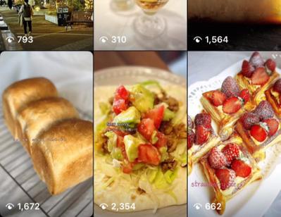 旅、花、スイーツなど好きを散りばめたInstagramを作成しました