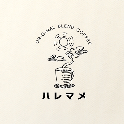 コーヒーショップのロゴを作成しました