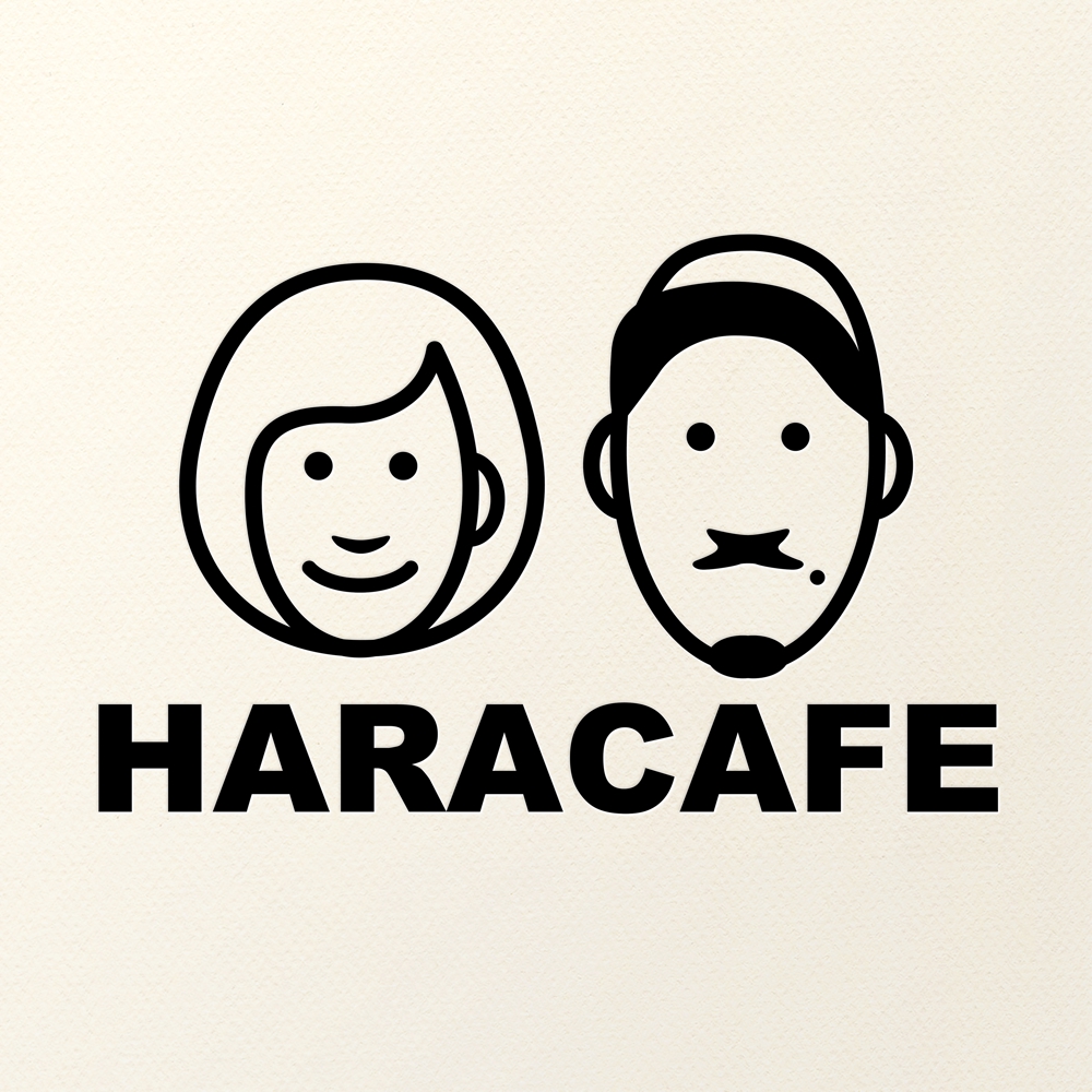 カフェのロゴを作成しました