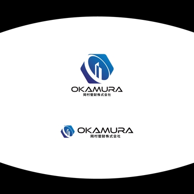 『岡村管財株式会社』様のロゴと名刺を作成させていただきました